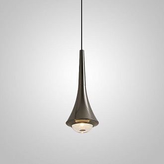 Подвесной светильник CAI B Pearl Black 8,3*8,3*23 см, 1*LED*8W, 3000K, ImperiumLoft cai-b01, Чёрный