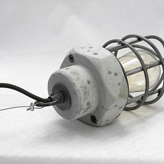 Подвесной светильник Lussole Commack GRLSP-9691, 13*45 см, серый