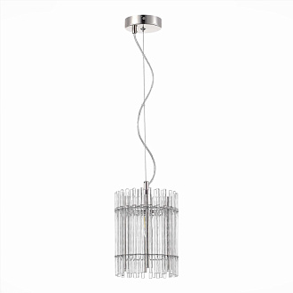 Люстра подвесная 17 см, 40W, ST LUCE EPICA SL1656.103.01 Никель