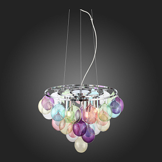 Светильник подвесной 50 см, 300W, ST LUCE SOSPIRO SL432.153.05 Хром