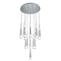 Люстра 66*300 см LED*112 W, 3000 К Citilux Вегас Алюминий CL227160