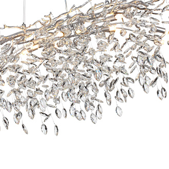 Люстра 120*45*150 см, 14 G9*40W, Odeon Light Delica, хром 4970/14