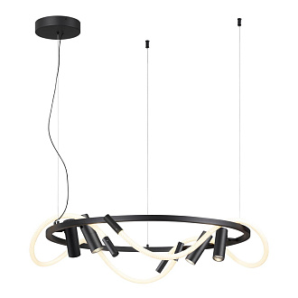Светильник 90 см, Odeon Light Corda 4391/55L, черный