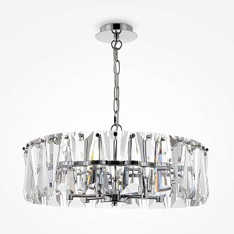 Подвесная люстра Maytoni Puntes MOD043PL-06CH, диаметр 52 см, хром