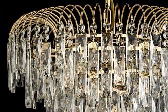 Люстра подвесная *46*35 см, 8*E14*40W, Arti Lampadari Sabina Sabina E 1.5.46.102 G, золото