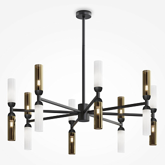 Подвесной светильник 78*51*66 см, 16 G9*28W Memory MOD177PL-16G Maytoni, Черный