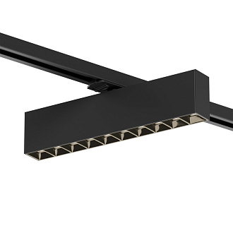 Светильник на шине 27,3*3,5*6 см, LED * 20W, 3000K, Denkirs Edder DK6434-BK, черный