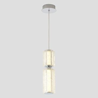 Светильник подвесной *7,5*27,5-57- 207 см, *LED*23W, 4000K, Crystal Lux Antique ANTIQUE SP23W LED CHROME, Хром