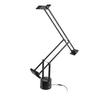 Настольная лампа 110 см, 8W, 3000K, LOFT IT Tizio 10485T, черный