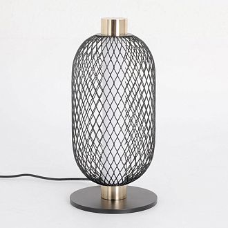 Настольная лампа *12*25-25 см, 1*LED*6W, 4000K, Lussole  LSP-0944, черный