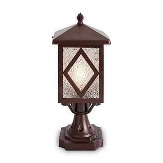 Ландшафтный светильник 14*14*-33 см, 1*E27*40W, Voltega Хейм / Heim VGL7210FL-01BR, Бронза