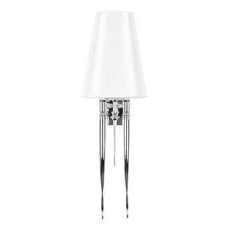 Настенный светильник 28*18*89 см, 2*E14*40W хром Loft It Brunilde 10207W/L Chrome