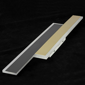 Бра 10*60 см, 2*LED*8W 4000K черный Lussole Alachua LSP-7150