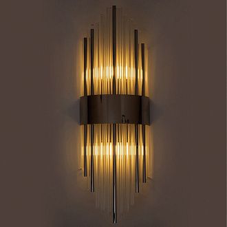 Бра 20*10*60 см, Е14 2x40W, Хром MODELUX ML.501.02 CR