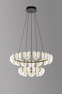Люстра 78156-D780+480, D780+D480 / H350* LED, 180W, 3000/4000/6000K, Alva Donna, GD