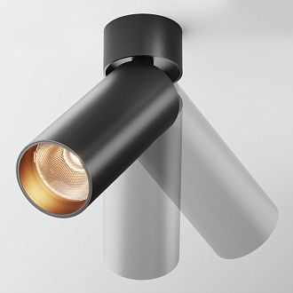 Спот 5,2*5,2*16 см,  LED, 12W, 3000К, Maytoni Technical FOCUS LED C055CL-L12B2.7K-W-B черный