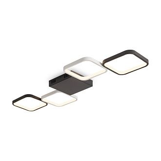 Светильник 99*38*4-4 см, *LED*120W, 3000-5700K, Freya Нео Гео/Neo Geo FR6201CL-L120BW, Черно-белый