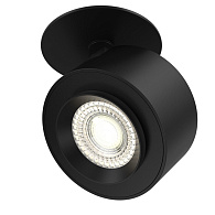 Встраиваемый светильник Maytoni Treo C063CL-L12B3K, 13W LED, 3000K, черный, вр 6,3 см