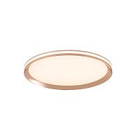 Потолочный cветильник 40*5 см, LED 40W 3000-5500K LED4U L3020-400 GD золото