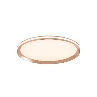 Потолочный cветильник 40*5 см, LED 40W 3000-5500K LED4U L3020-400 GD золото