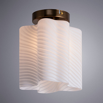Светильник 20*20 см, Е27 40W, Arte Lamp Serenata A3459PL-1AB бронза, 20 см