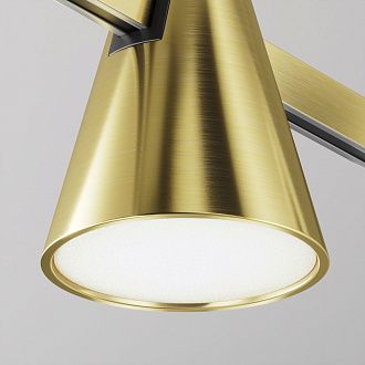 Трековый светильник eila Flarity 4000K 5Вт 120°, 11,5 см, LED*5W, Maytoni TR146-1-5W4K-BS, Латунь