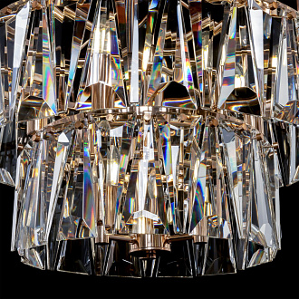 Подвесная люстра Maytoni Puntes MOD043PL-18G, диаметр 77 см, золото