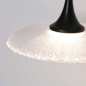 Бра 15*18,5 см, 1*LED, 4W, 4000K, Favourite Wilet 4656-1W, чернный матовый