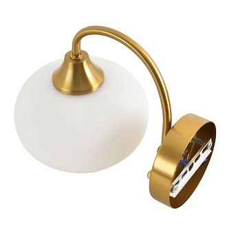 Бра 23*48*18-18 см, 1*E27*60W, Lumion Larina 8323/1W, латунь