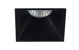 Светильник встраиваемый 9*8 см, Crystal Lux CLT 051C1 BL-BL черный/черный