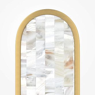 Бра 4,4*10,7*-60 см, *LED*30W, 2700-4000K, Maytoni Perlamour MOD429WL-L30BSK, Латунь