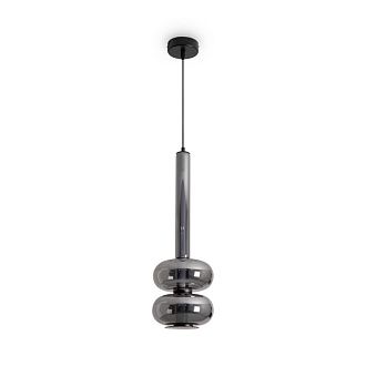 Подвесной светильник 17,5*17,5*258 см, LED, 8W, 3000К, Freya Swim FR6187PL-L9SM1 черный