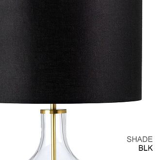 Настольная лампа Elstead Lighting, Арт. ORB-CLEAR-AB-BLK