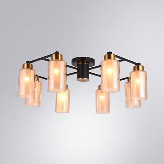 Светильник 76 см, Arte Lamp Leo A7027PL-8BK, черный