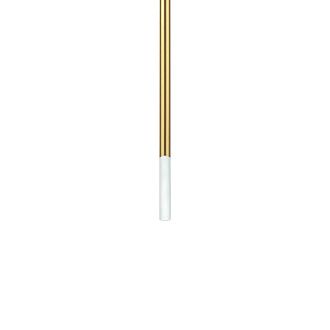 Подвесной светильник *2*99-179 см, *LED*5W, 3000K, Lightstar Tubo LT7474332, золотой