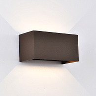 Уличный светильнык 20*10*10 см, LED 24W 2700K коричневый Mantra Davos 8608