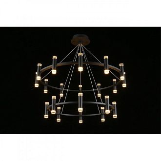 Каскадная люстра 83*60-120 см 200W, 3000K, Aployt Klarcia APL.037.03.200, черный