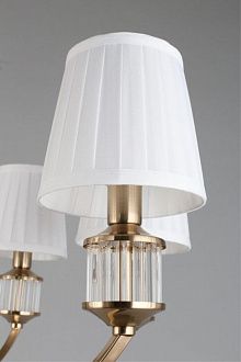 Подвесная люстра 79*45-143,5 см, 8*E14, 40W, Aployt Zhaklin APL.744.03.08, золотой