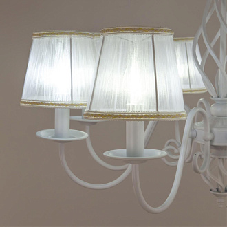 Люстра Citilux CL427180, диаметр 79 см, белый