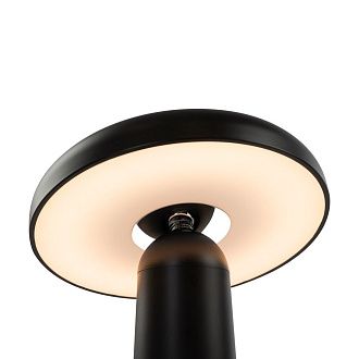 Аккумуляторный светильник *14*-21,8 см, *LED*4W, Freya Mushroom FR6109TL-L4B, Черный