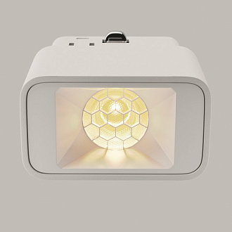 Светильник на шине 3,6*2,1*4,5 см, LED, 2W, 3000К, Maytoni Technical Points S TR100-2-2W3K-S-W белый
