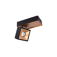 Накладной светильник 15*9*7,5 см, 1*LED*12W 4000K LOFT IT Knof 10324/B Gold Black черный, золото
