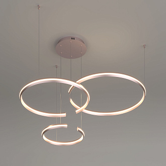Светильник 111*88*90 см, *LED, 160W, 4200 Eurosvet Gap 90180/3, никель