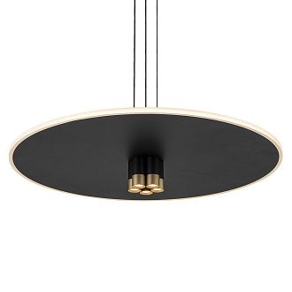Подвесной светильник 58*175 см, *LED*42W, 3000K, Mantra Nomada MAN8982, черный