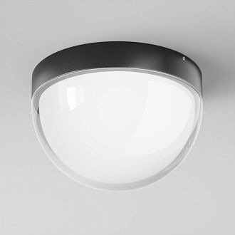 Накладной уличный светильник 18*18*12,2 см, LED, 3000К, Maytoni MON O438CL-L12GF3K серый