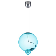 Подвес 30*45/150 см, 1*E27*8W Lightstar Colore 805305 Алюминий