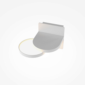 Бра 18,2*18*12 см, LED, 3000К, Maytoni Flap MOD354WL-L12W3K белый