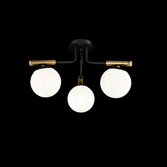 Потолочный светильник Freya Paolina FR5011CL-03B черный, диаметр 54 см