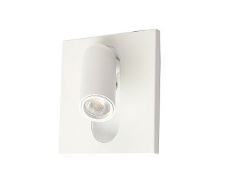 Светильник 9 см, 3W, 3000K, Kink Light 08073,01, белый