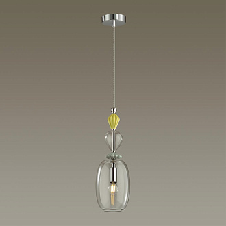 Подвесной светильник диаметр 14 см Odeon Light Bizet 4893/1B Хром